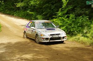 Madelyn Tabor / Sophia McKee Subaru Impreza 2.5RS on SS9, Height o' Land I.