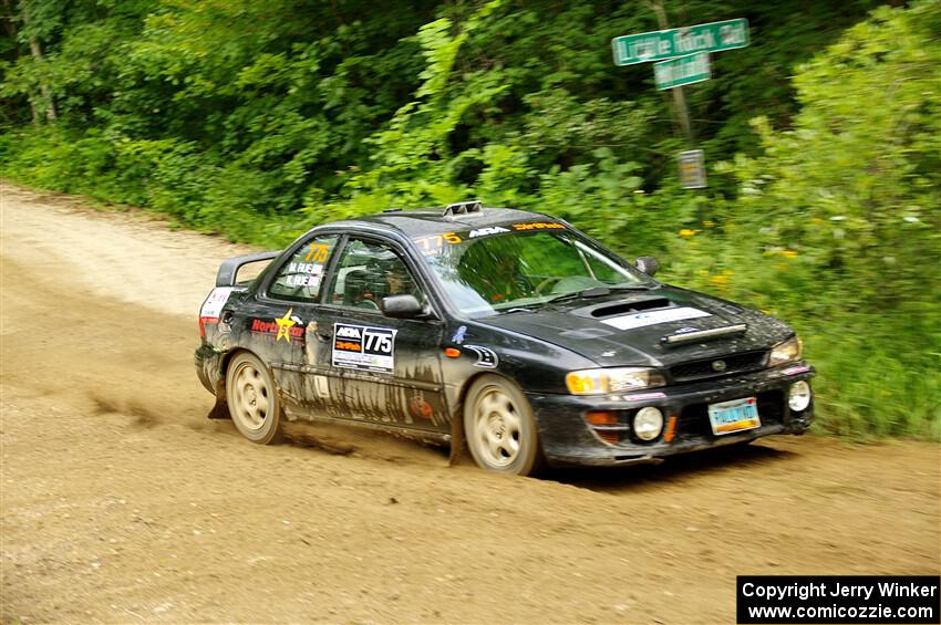 Kristian Rue / Mark Rue Subaru Impreza 2.5RS on SS9, Height o' Land I.