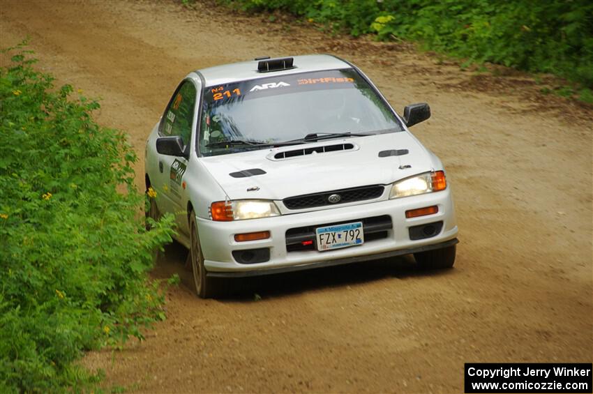 Jack Nelson / Isaac Zink Subaru Impreza on SS9, Height o' Land I.