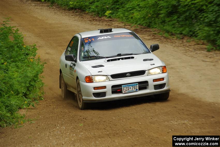 Jack Nelson / Isaac Zink Subaru Impreza on SS9, Height o' Land I.