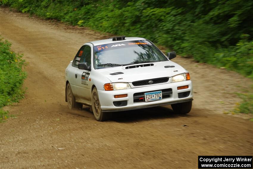 Jack Nelson / Isaac Zink Subaru Impreza on SS9, Height o' Land I.