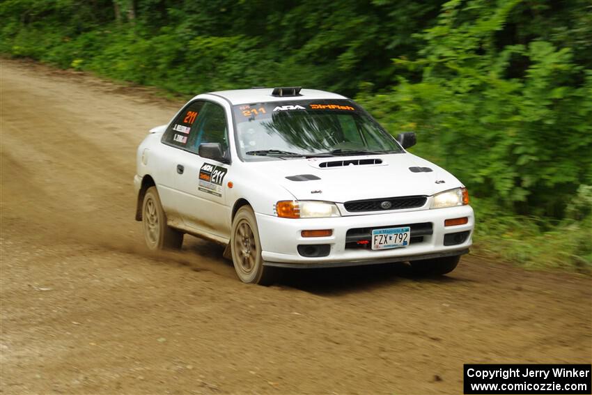 Jack Nelson / Isaac Zink Subaru Impreza on SS9, Height o' Land I.