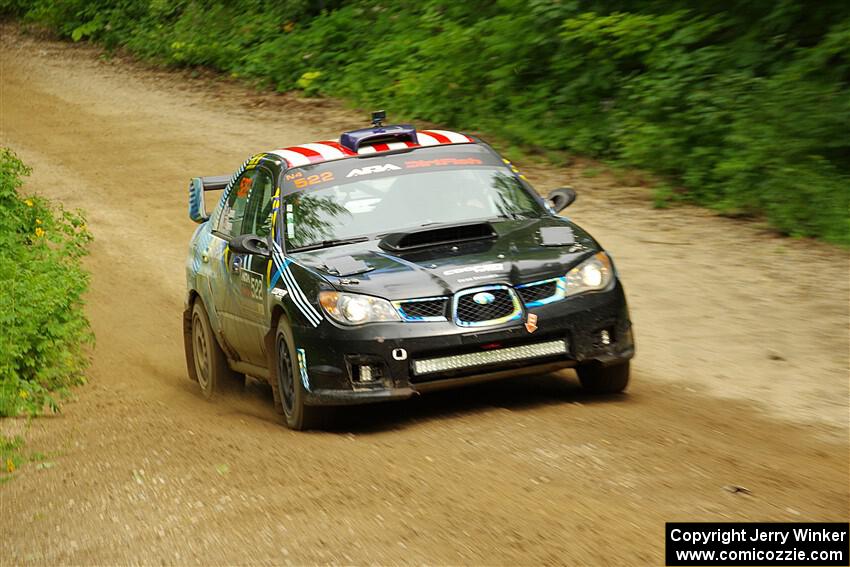 Matt James / Jackie James Subaru Impreza on SS9, Height o' Land I.