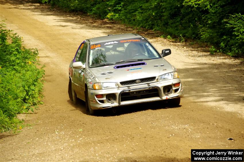 Madelyn Tabor / Sophia McKee Subaru Impreza 2.5RS on SS9, Height o' Land I.