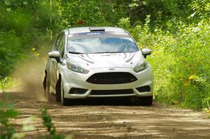 Nick Allen / Stefan Trajkov Ford Fiesta ST on SS11, Anchor Hill NB.