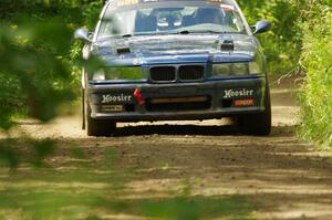 Ryan George / Heather Stieber-George BMW M3 on SS11, Anchor Hill NB.