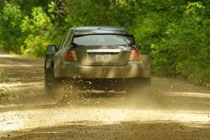 Daryl Bergen / Calvin Bergen Subaru WRX STi on SS11, Anchor Hill NB.