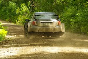 Daryl Bergen / Calvin Bergen Subaru WRX STi on SS11, Anchor Hill NB.