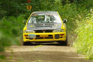 Steve Gingras / Katie Gingras Subaru Impreza on SS11, Anchor Hill NB.