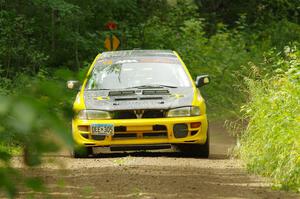 Steve Gingras / Katie Gingras Subaru Impreza on SS11, Anchor Hill NB.