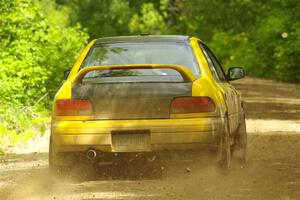 Steve Gingras / Katie Gingras Subaru Impreza on SS11, Anchor Hill NB.