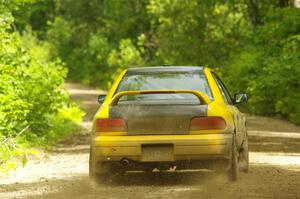 Steve Gingras / Katie Gingras Subaru Impreza on SS11, Anchor Hill NB.