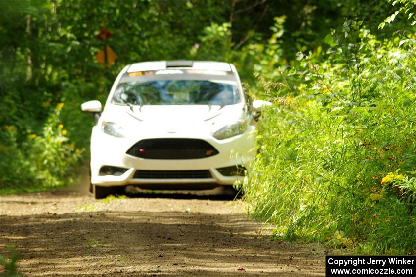 Nick Allen / Stefan Trajkov Ford Fiesta ST on SS11, Anchor Hill NB.