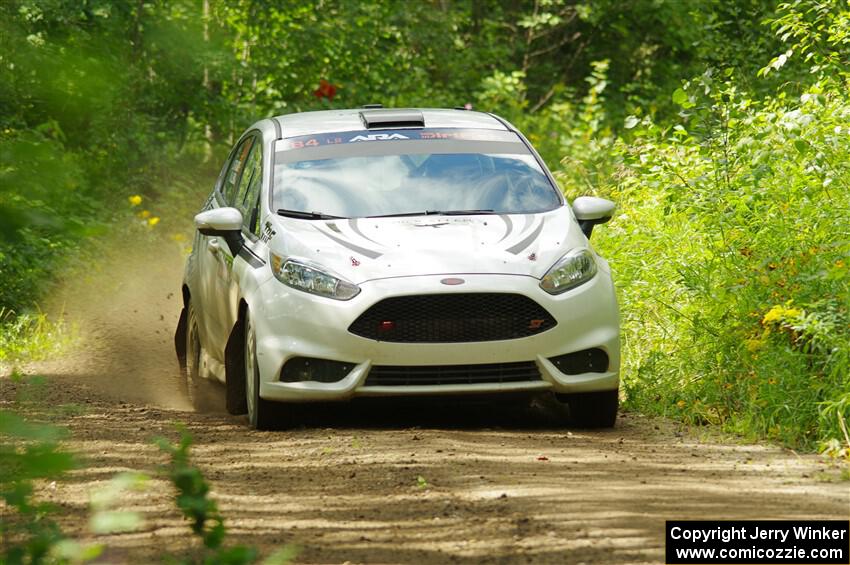 Nick Allen / Stefan Trajkov Ford Fiesta ST on SS11, Anchor Hill NB.