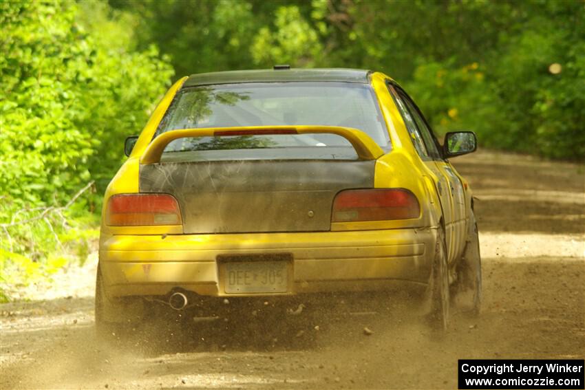 Steve Gingras / Katie Gingras Subaru Impreza on SS11, Anchor Hill NB.