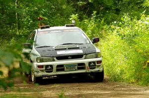 Aidan Hicks / John Hicks Subaru Impreza Wagon on SS11, Anchor Hill NB.