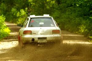 Aidan Hicks / John Hicks Subaru Impreza Wagon on SS11, Anchor Hill NB.