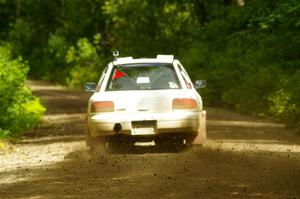 Aidan Hicks / John Hicks Subaru Impreza Wagon on SS11, Anchor Hill NB.