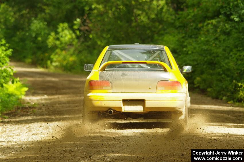 Steve Gingras / Katie Gingras Subaru Impreza on SS11, Anchor Hill NB.