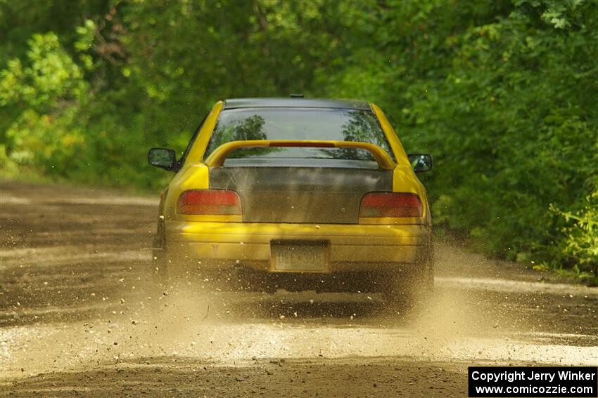 Steve Gingras / Katie Gingras Subaru Impreza on SS11, Anchor Hill NB.