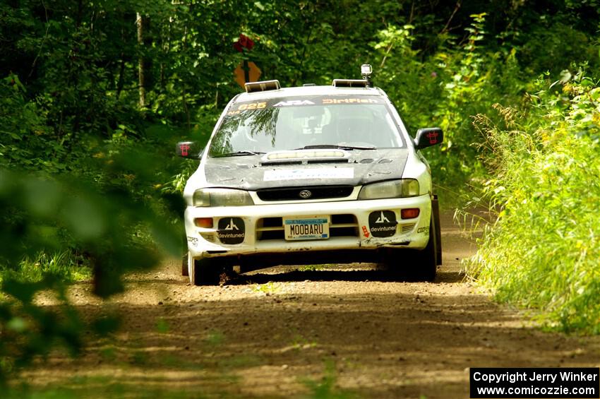 Aidan Hicks / John Hicks Subaru Impreza Wagon on SS11, Anchor Hill NB.