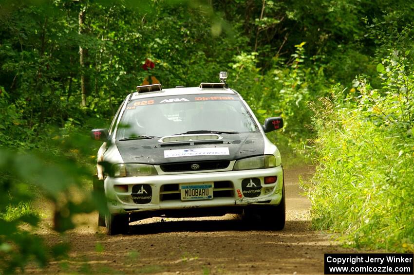 Aidan Hicks / John Hicks Subaru Impreza Wagon on SS11, Anchor Hill NB.