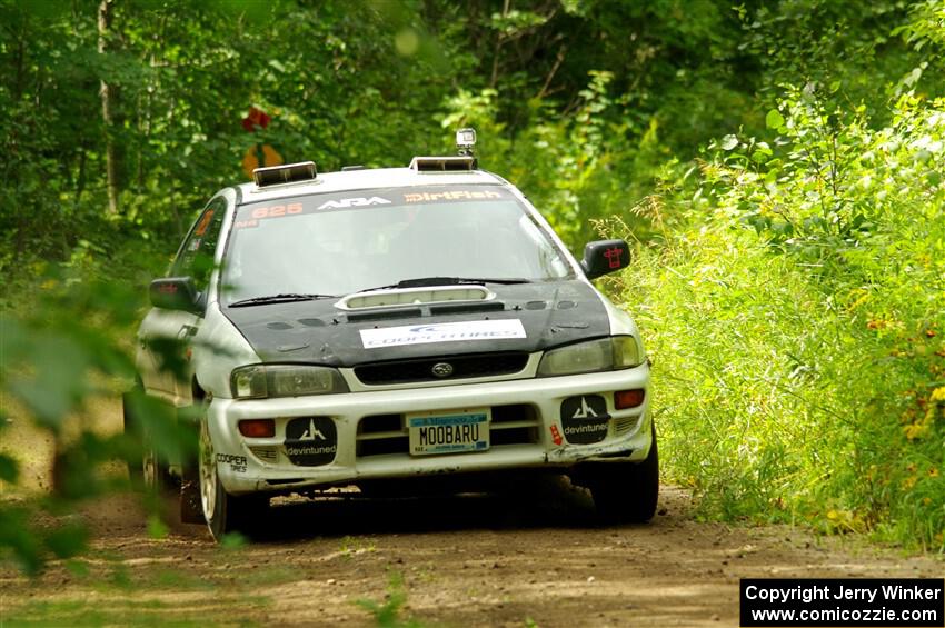 Aidan Hicks / John Hicks Subaru Impreza Wagon on SS11, Anchor Hill NB.