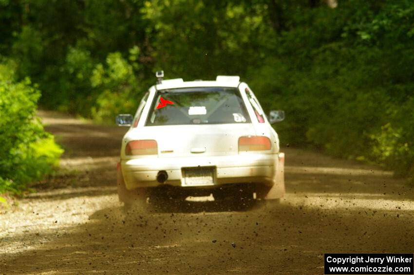 Aidan Hicks / John Hicks Subaru Impreza Wagon on SS11, Anchor Hill NB.