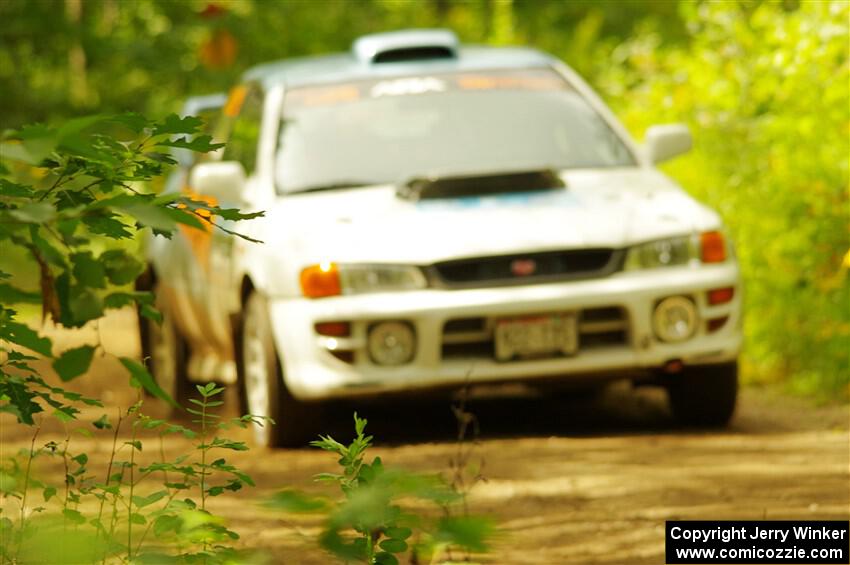 Tyler Matalas / Dustin Sharkozy Subaru Impreza LX on SS11, Anchor Hill NB.