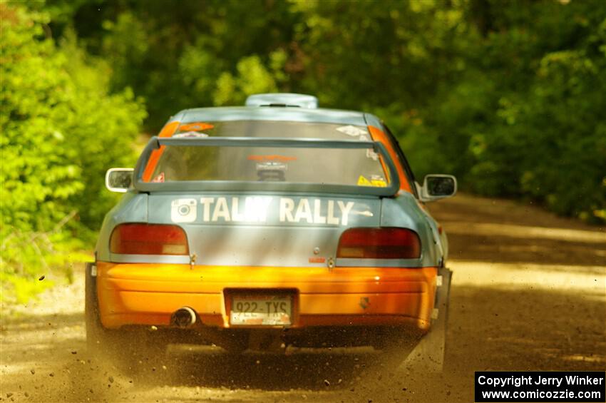 Tyler Matalas / Dustin Sharkozy Subaru Impreza LX on SS11, Anchor Hill NB.