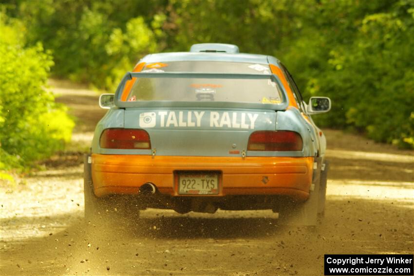 Tyler Matalas / Dustin Sharkozy Subaru Impreza LX on SS11, Anchor Hill NB.