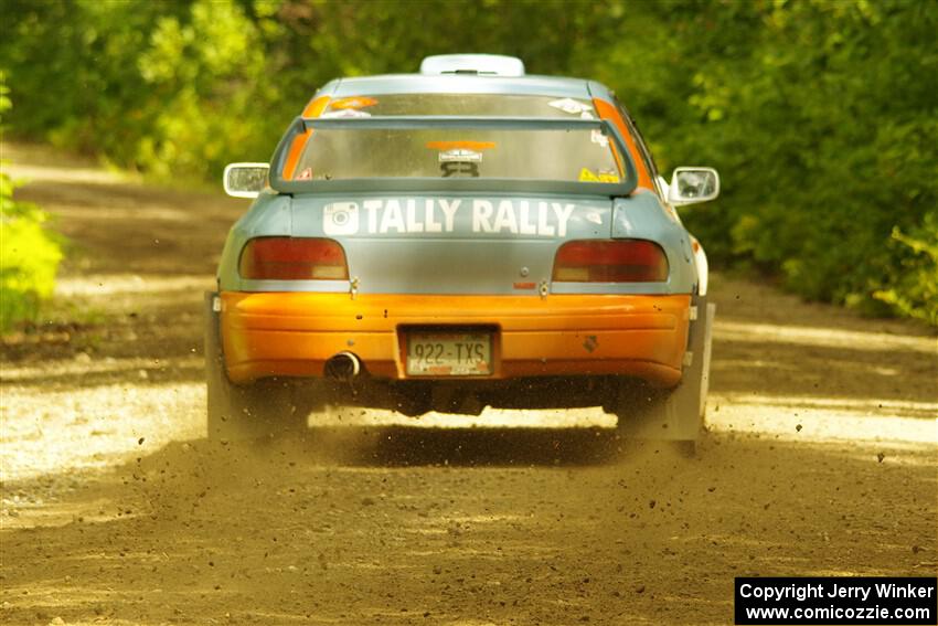 Tyler Matalas / Dustin Sharkozy Subaru Impreza LX on SS11, Anchor Hill NB.