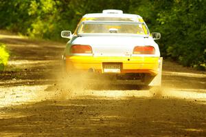 Tyler Matalas / Dustin Sharkozy Subaru Impreza LX on SS11, Anchor Hill NB.