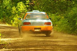 Tyler Matalas / Dustin Sharkozy Subaru Impreza LX on SS11, Anchor Hill NB.