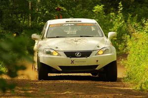 Nathan Odle / Elliot Odle Lexus IS250 on SS11, Anchor Hill NB.