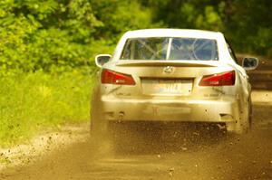 Nathan Odle / Elliot Odle Lexus IS250 on SS11, Anchor Hill NB.