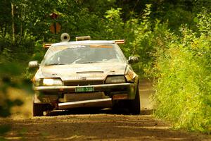 Bret Hunter / Kubo Kordisch Honda CRX on SS11, Anchor Hill NB.