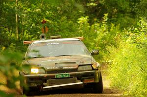 Bret Hunter / Kubo Kordisch Honda CRX on SS11, Anchor Hill NB.