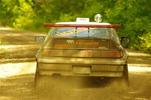 Bret Hunter / Kubo Kordisch Honda CRX on SS11, Anchor Hill NB.