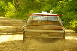 Bret Hunter / Kubo Kordisch Honda CRX on SS11, Anchor Hill NB.