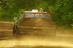 Bret Hunter / Kubo Kordisch Honda CRX on SS11, Anchor Hill NB.