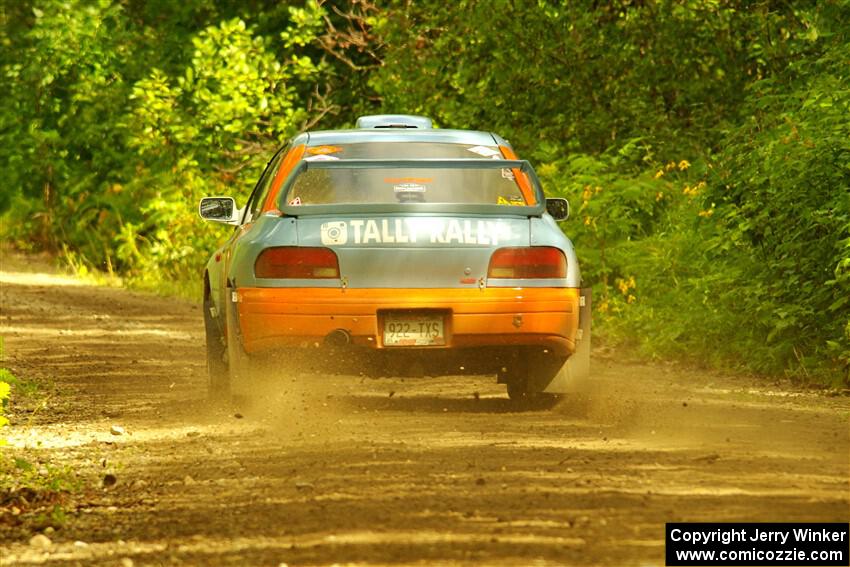 Tyler Matalas / Dustin Sharkozy Subaru Impreza LX on SS11, Anchor Hill NB.