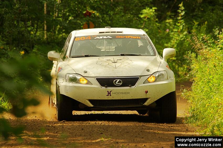 Nathan Odle / Elliot Odle Lexus IS250 on SS11, Anchor Hill NB.