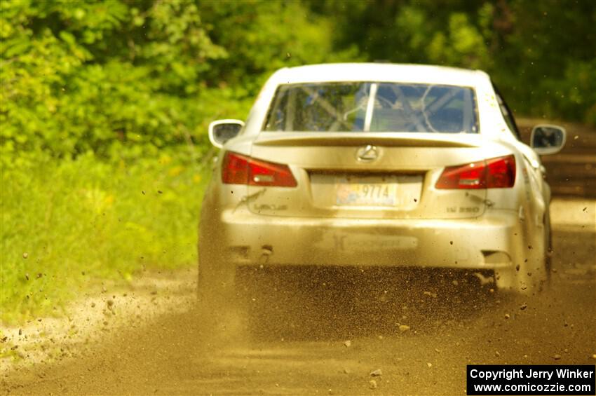 Nathan Odle / Elliot Odle Lexus IS250 on SS11, Anchor Hill NB.