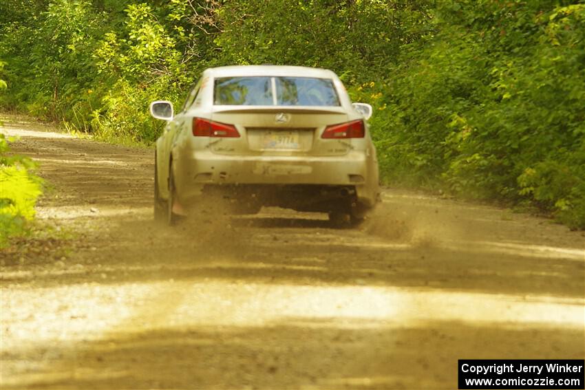 Nathan Odle / Elliot Odle Lexus IS250 on SS11, Anchor Hill NB.