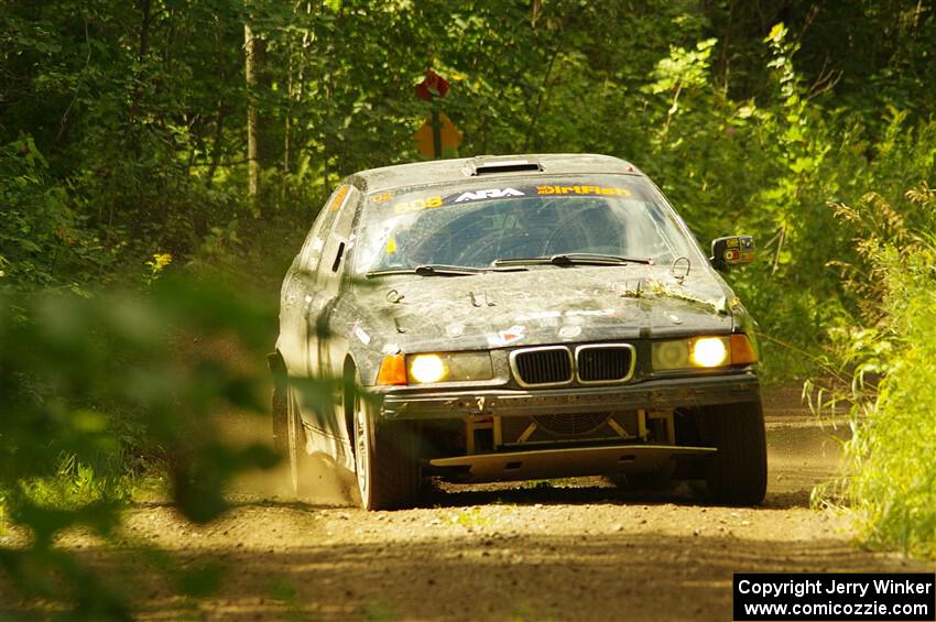 Keenan Phillips / Emmons Hathaway BMW 328i on SS11, Anchor Hill NB.