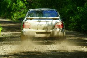 David Peretz / Brandon Panek Subaru Impreza 2.5RS on SS11, Anchor Hill NB.