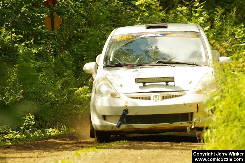 Nick Bukky / Bryce Proseus Honda Fit on SS11, Anchor Hill NB.