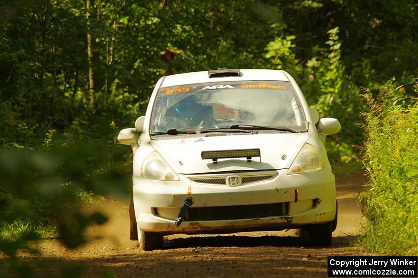 Nick Bukky / Bryce Proseus Honda Fit on SS11, Anchor Hill NB.