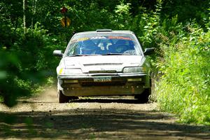 Nick Lyle / Kevin Dobrowolski Honda Civic Si on SS11, Anchor Hill NB.